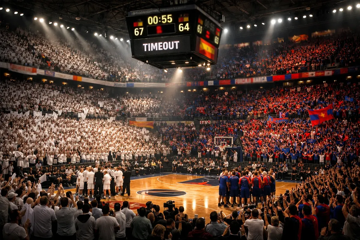 Clásico del baloncesto español Real Madrid vs Barcelona